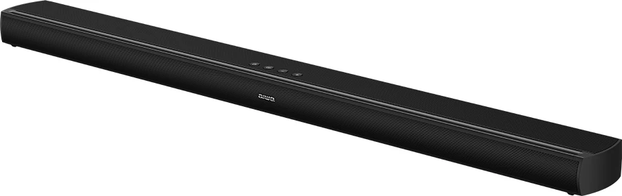 Soundbar Aiwa HE-1200SW 2.1 120 W RMS me subwoofer wireless, Bluetooth 5.3, HDMI ARC, e zezë