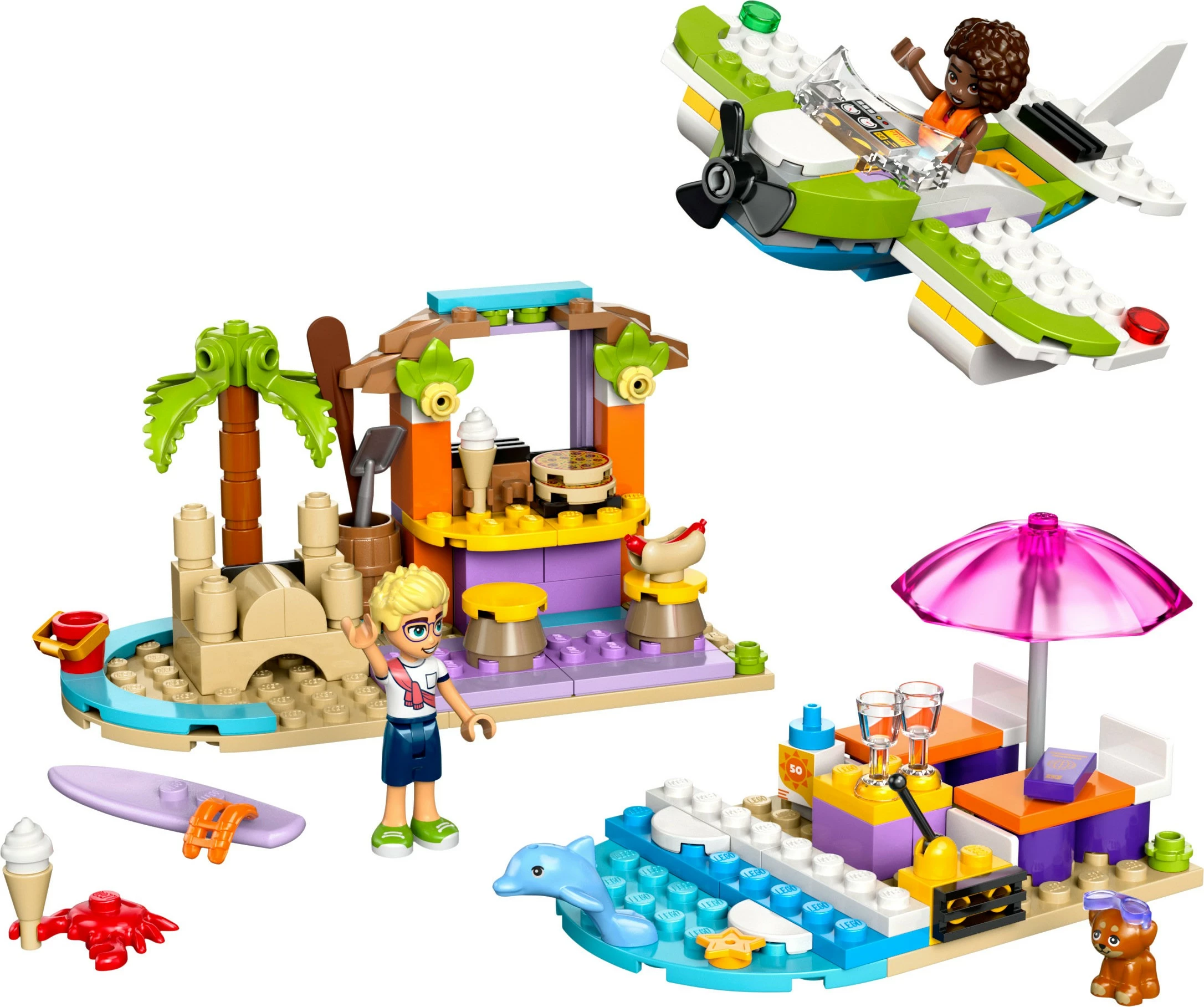 Set ndërtimi LEGO Friends 42672, valixhe kreative, 188 pjesë, shumëngjyrëshe
