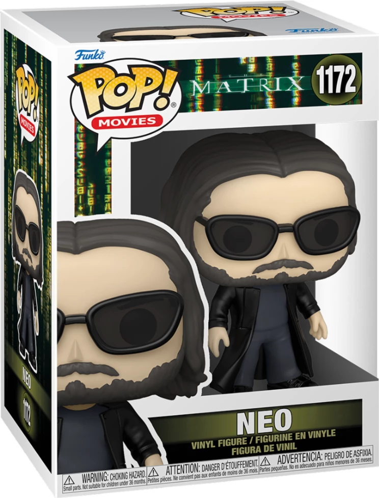 Figurinë vinili Funko Pop! Movies The Matrix 4 Neo #1172 (1 copë)