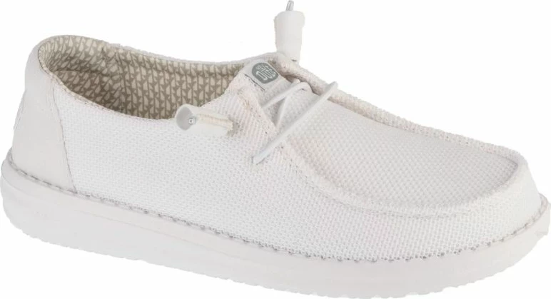 Këpucë femra Hey Dude, të bardha