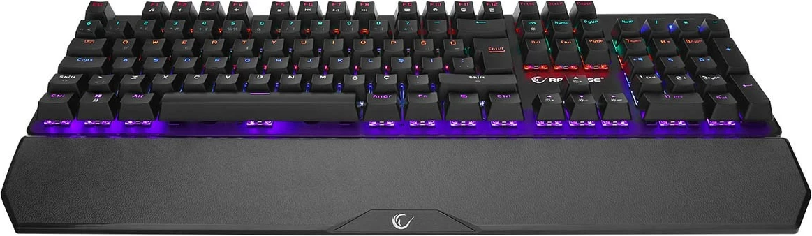 Tastierë mekanike Rampage KB-R86 UMBRA Blue Switch, e zezë