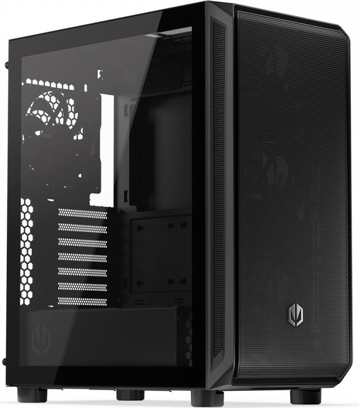 Kasë Endorfy Arx 500 Air EY2A010, Midi Tower, ATX/Micro ATX/Mini ITX, 5 ventilatorë, E zezë