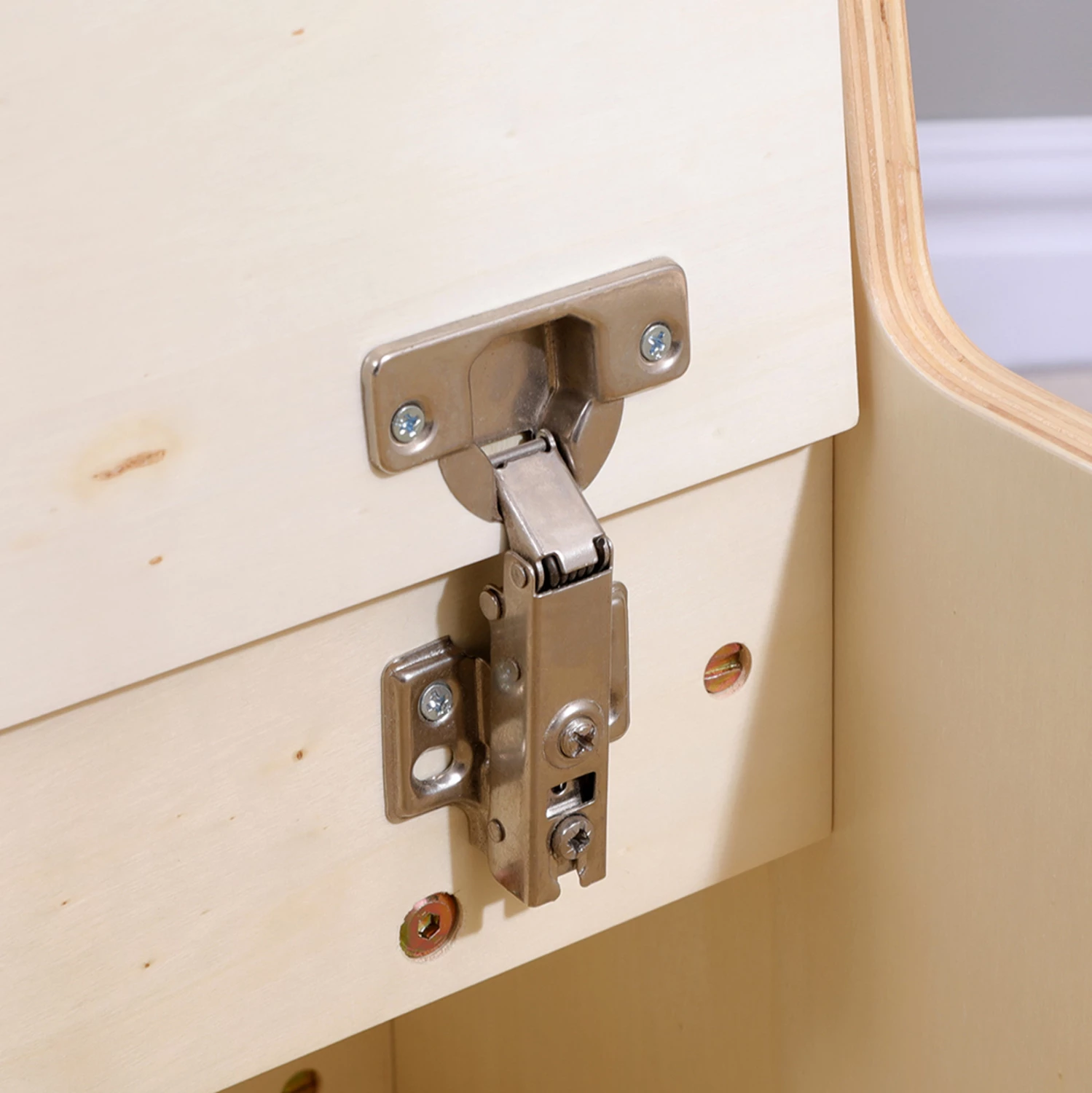 Karrige për fëmijë me hapësirë për ruajtje, natyrale, RICKI FH18343.01, 33x43x47cm