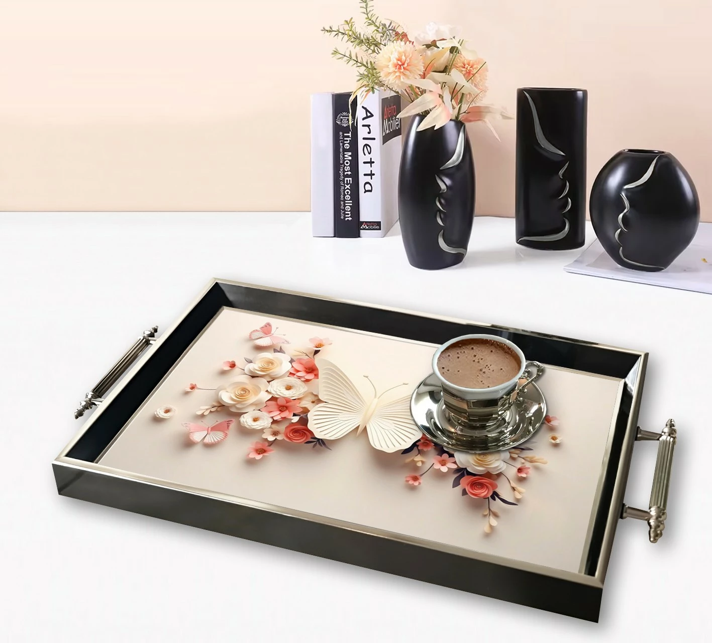 Tabaka dekorative prej qelqi, dizajn Aberto, TPG9900