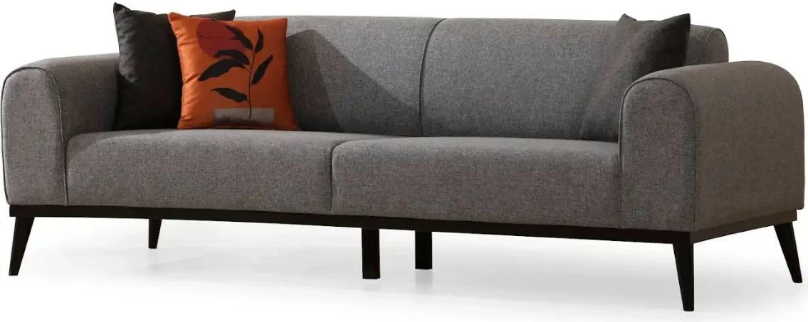 Divan-krevat treshe, Atelier del Sofa, Kapri, ngjyrë gri e çelët