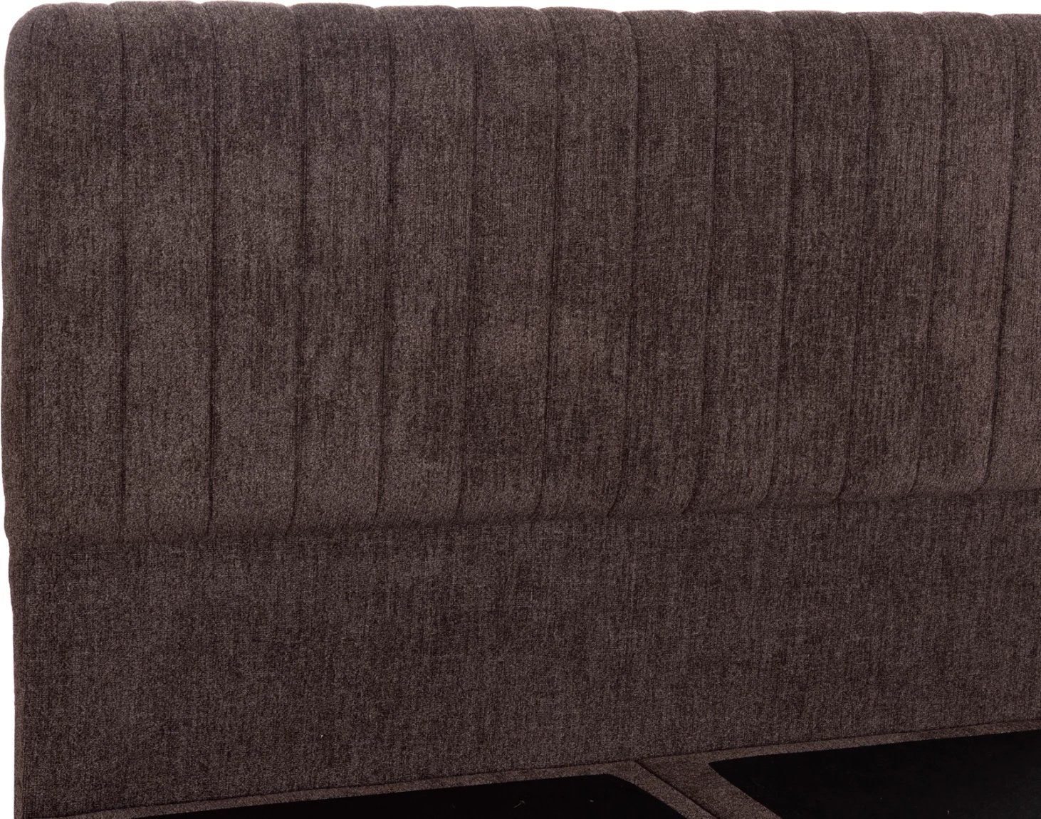 Krevat dopio HILDA, stof boucle ngjyrë kafe, FH717.02, për dyshek 160x200cm