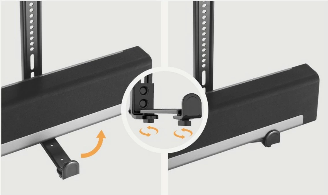 Mbajtëse soundbar Maclean MC-914 për TV, e zezë