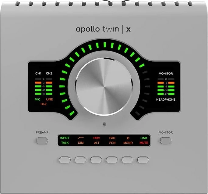 Audio interface Universal Audio Apollo Twin X Duo USB Heritage Edition, Grafit