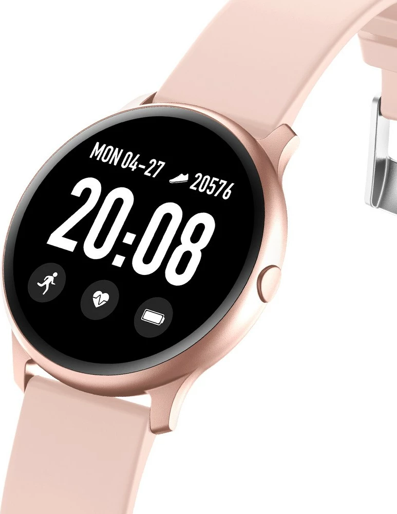 Smartwatch Maxcom Fit FW32 Neon, 1.3", OLED, 256 KB, Bluetooth, Rozë