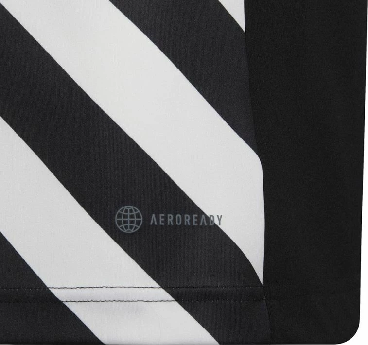 Maicë për fëmijë adidas, e zezë dhe e bardhë