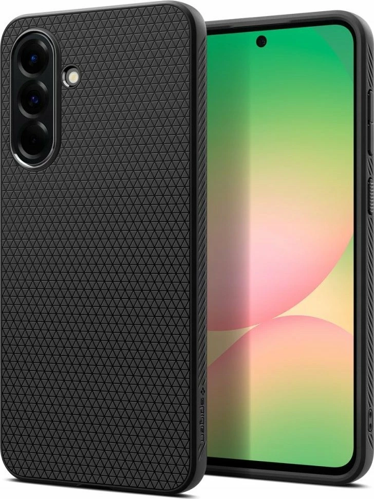 Mbështjellës Spigen Liquid Air ACS09291 për Samsung Galaxy A56 5G, TPU, karikim pa tel, i zi mat