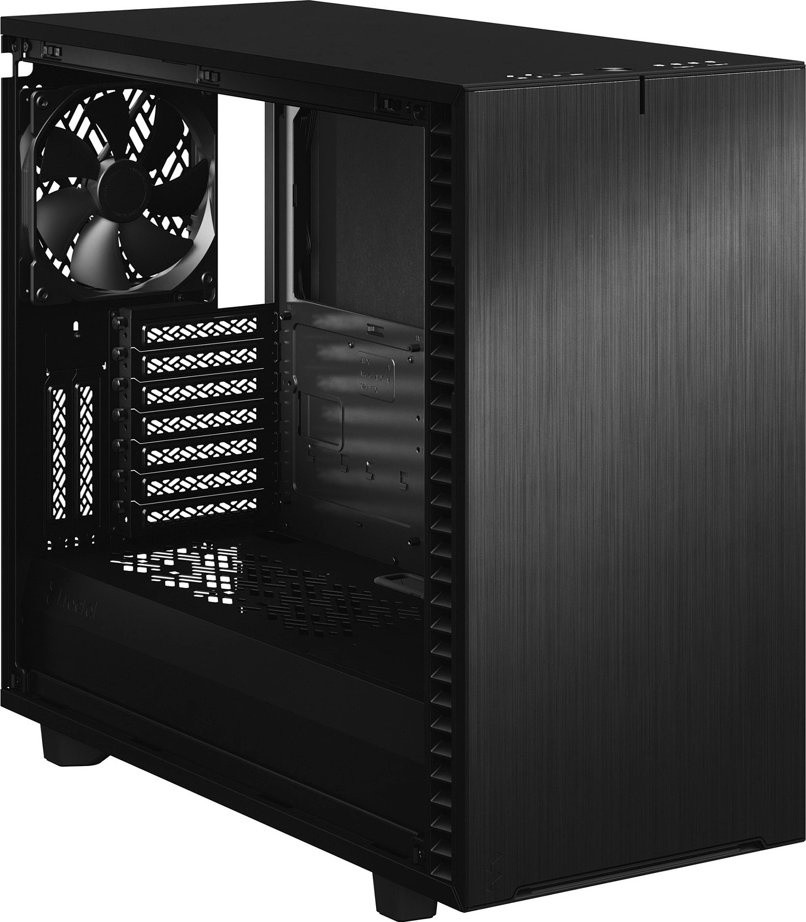 Kasë Fractal Design Define 7, Midi Tower, ATX, EATX, micro ATX, Micro-ITX, e zezë