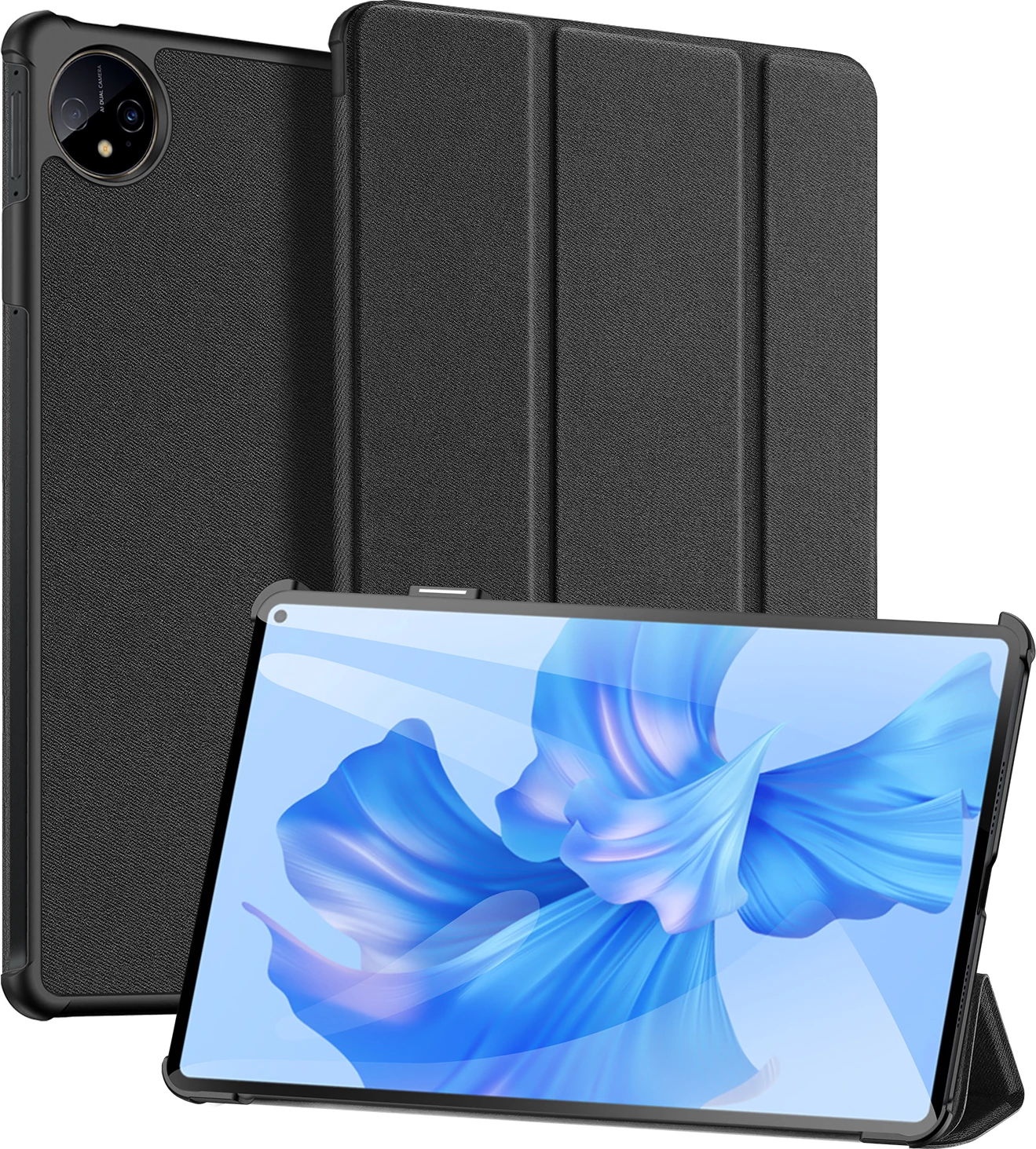 Mbështjellës tablet Dux Ducis Domo për Huawei MatePad Pro 11'' (2022), me qëndrim, i zi