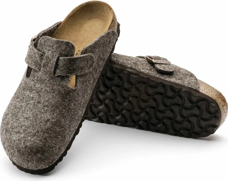 Clogs femra Birkenstock Boston BS 0160583, cocoa, të ngushta
