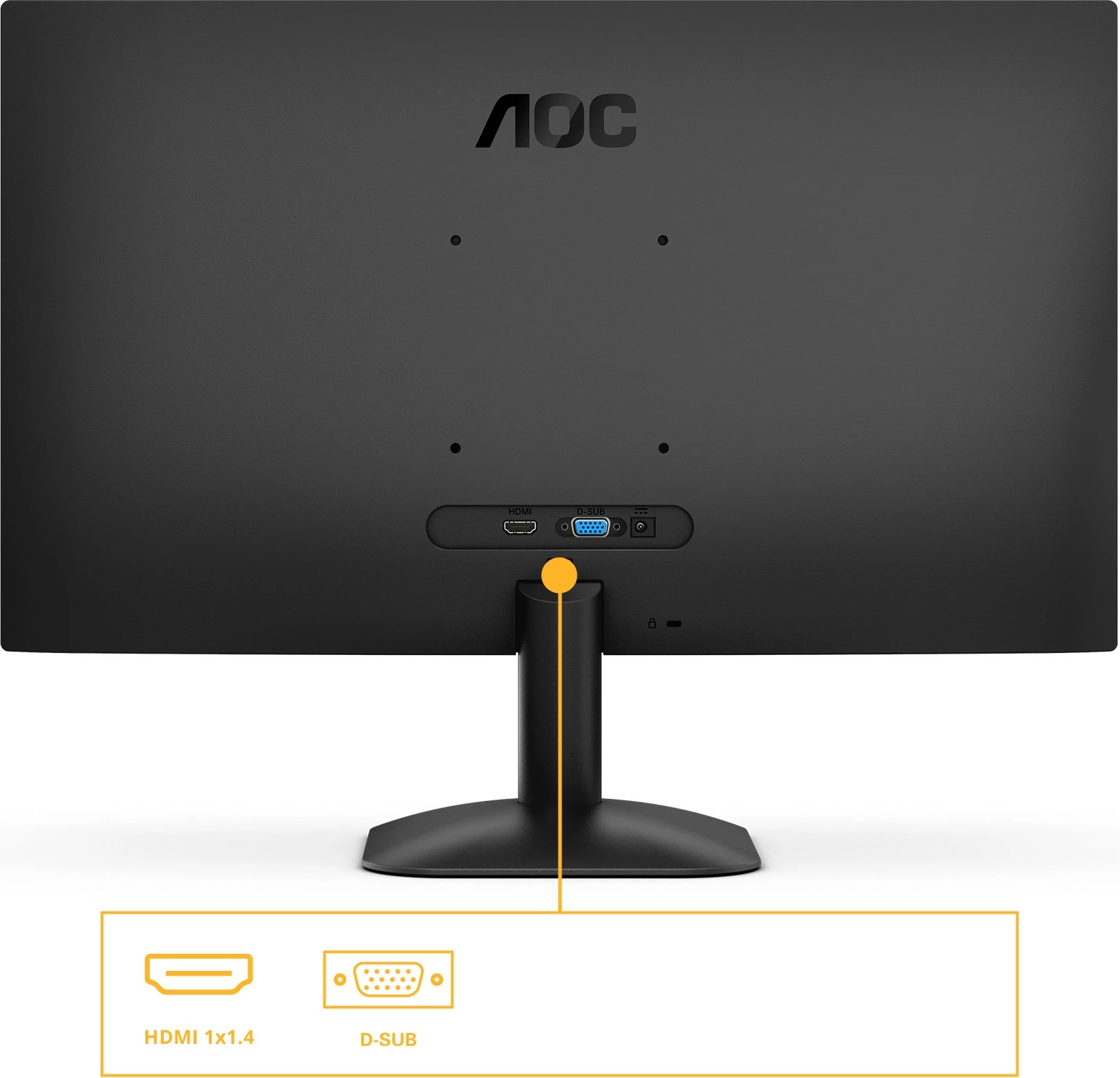 Monitor AOC 24B31H 23.8 inç Full HD IPS, 120Hz, i zi