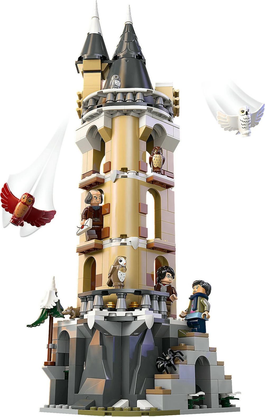 Set ndërtimi LEGO Harry Potter Hogwarts Castle Owlery 364 pjesë, multikolor