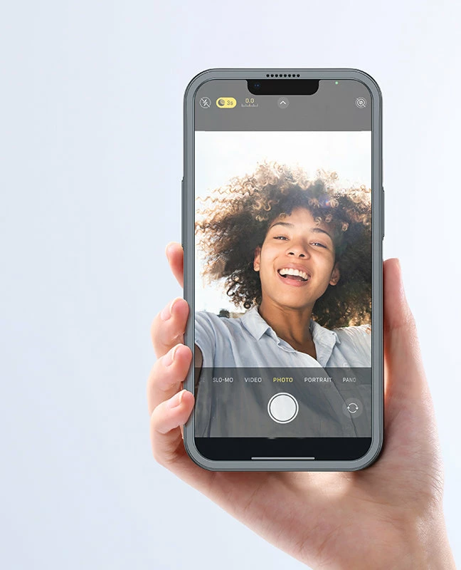 Mbështjellës Joyroom JR-BP927 për iPhone 13, 360 gradë, xham i temperuar, Gri