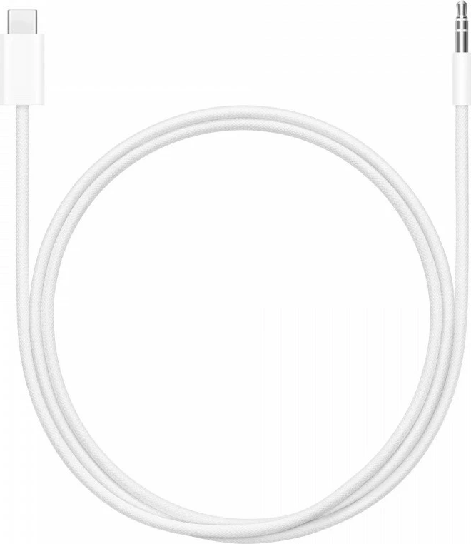 Kabllo audio Apple USB-C në 3.5mm, 1.2m, Bardhë