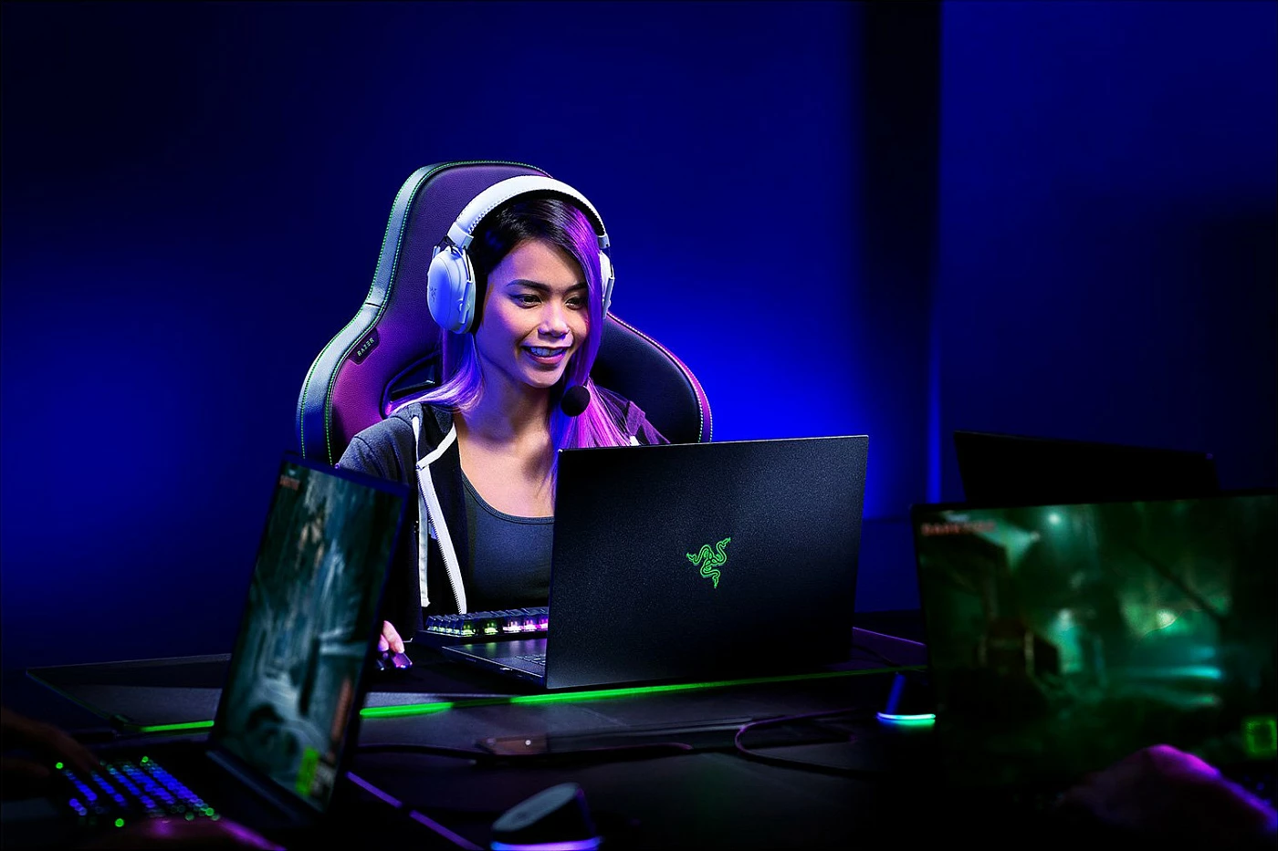 Kufje Razer BlackShark V2 Pro 2023, Bluetooth, 2.4 GHz, e bardhë