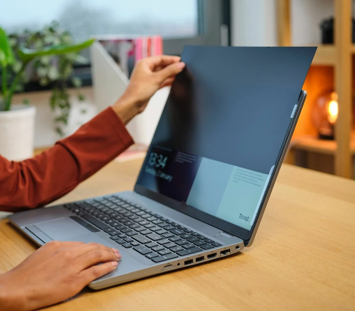 Filter privatësie për ekran Trust Primo Frameless 15.6