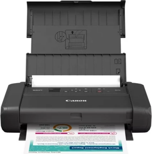 Printer Canon MAXIFY BX110 me akumulator, ngjyrë bardhë