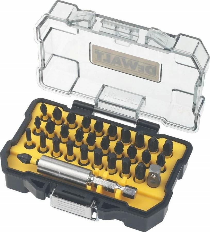Set bitash Dewalt DT70560T-QZ 32 copë (PH/PZ/Torx) me mbajtës magnetik dhe adapter 1/4"