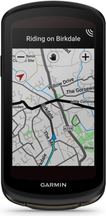 Pajisje për çiklizëm me ngarkim diellor Garmin Edge® 1040 Solar