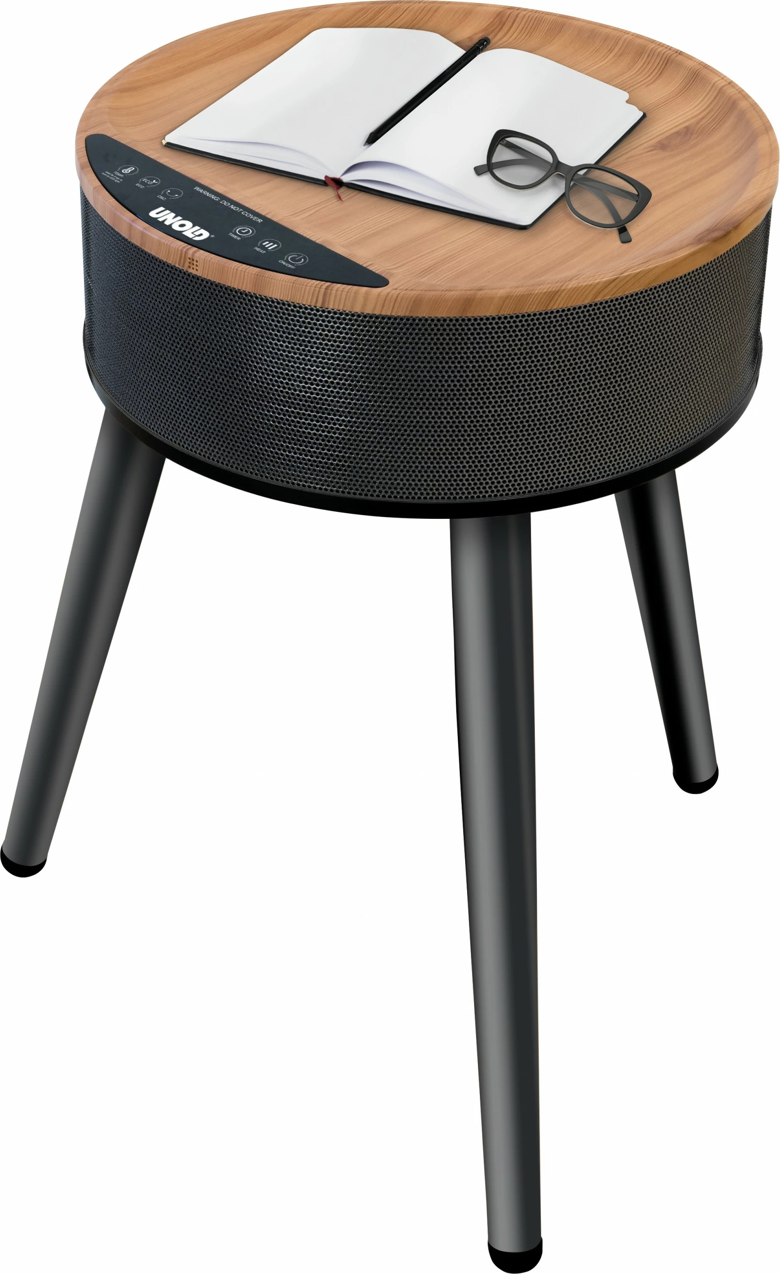 Ngrohës elektrik UNOLD 86545, Keramik, 1.2 m, Ngjyrë e zezë