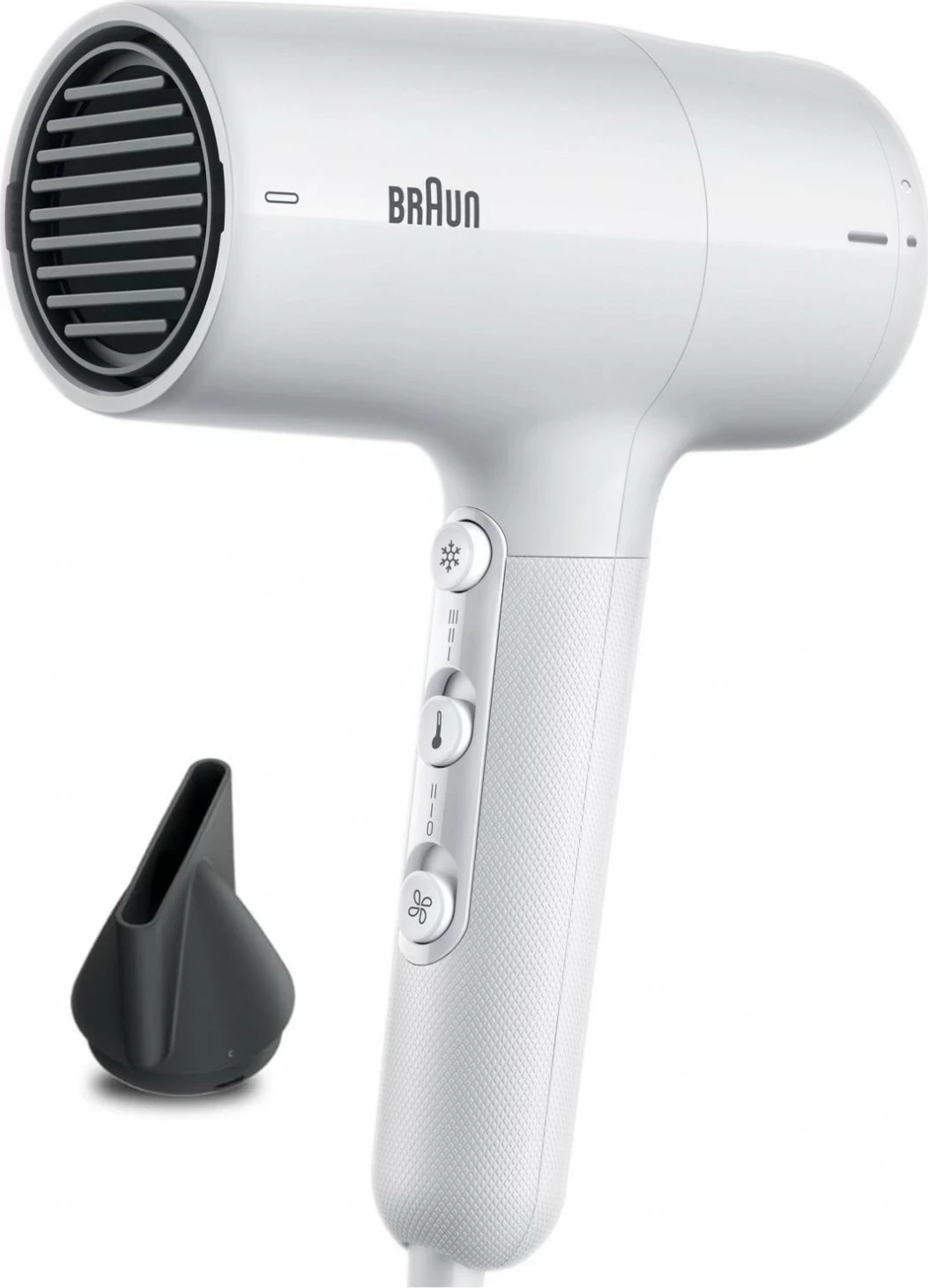 Tharëse flokësh Braun HD2.1 HD210E, e bardhë