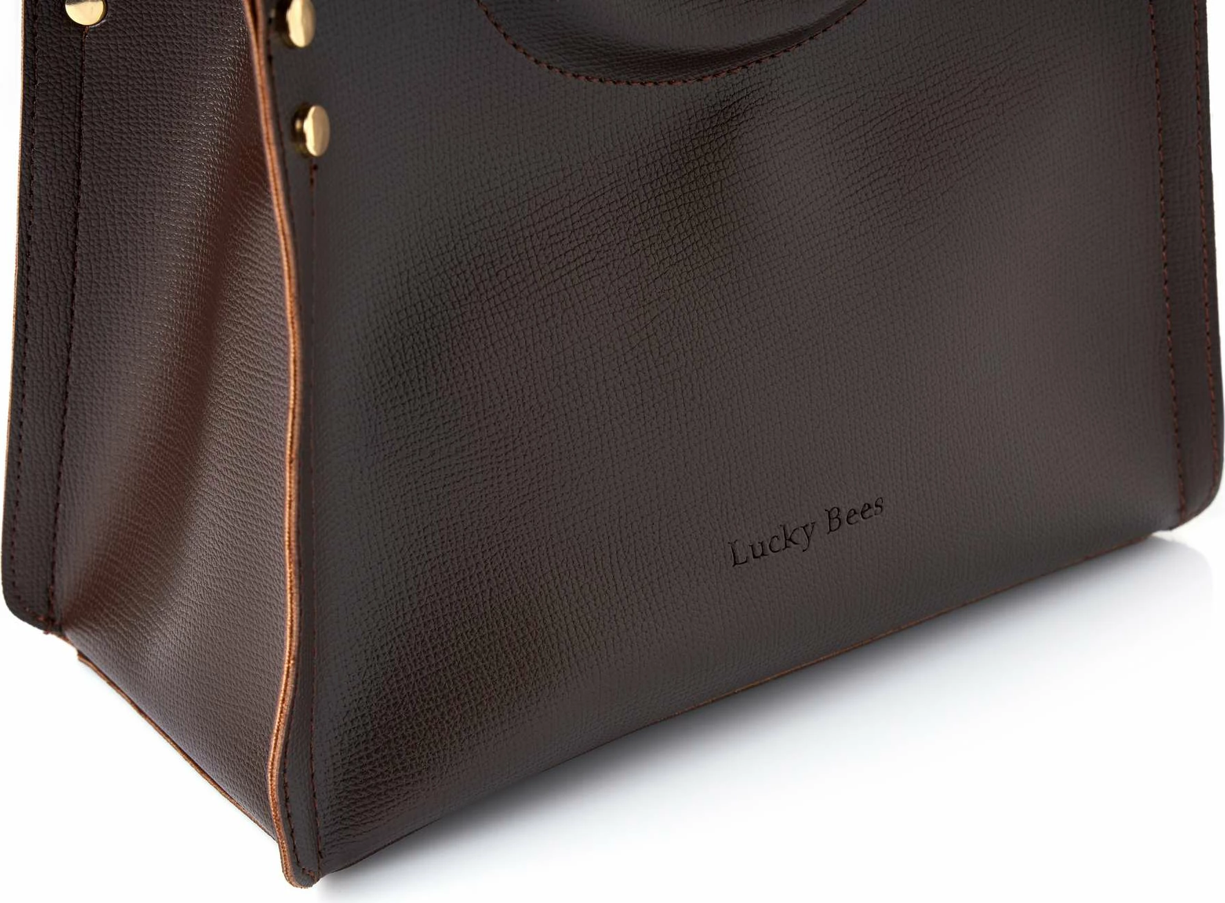 Çantë dore Lucky Bees, kafe, 1229