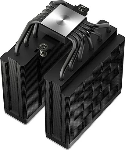 Kasë ftohëse Deepcool AG620 Black ARGB V2, 2 ventilatorë, 6 tuba termikë, 120mm, e zezë