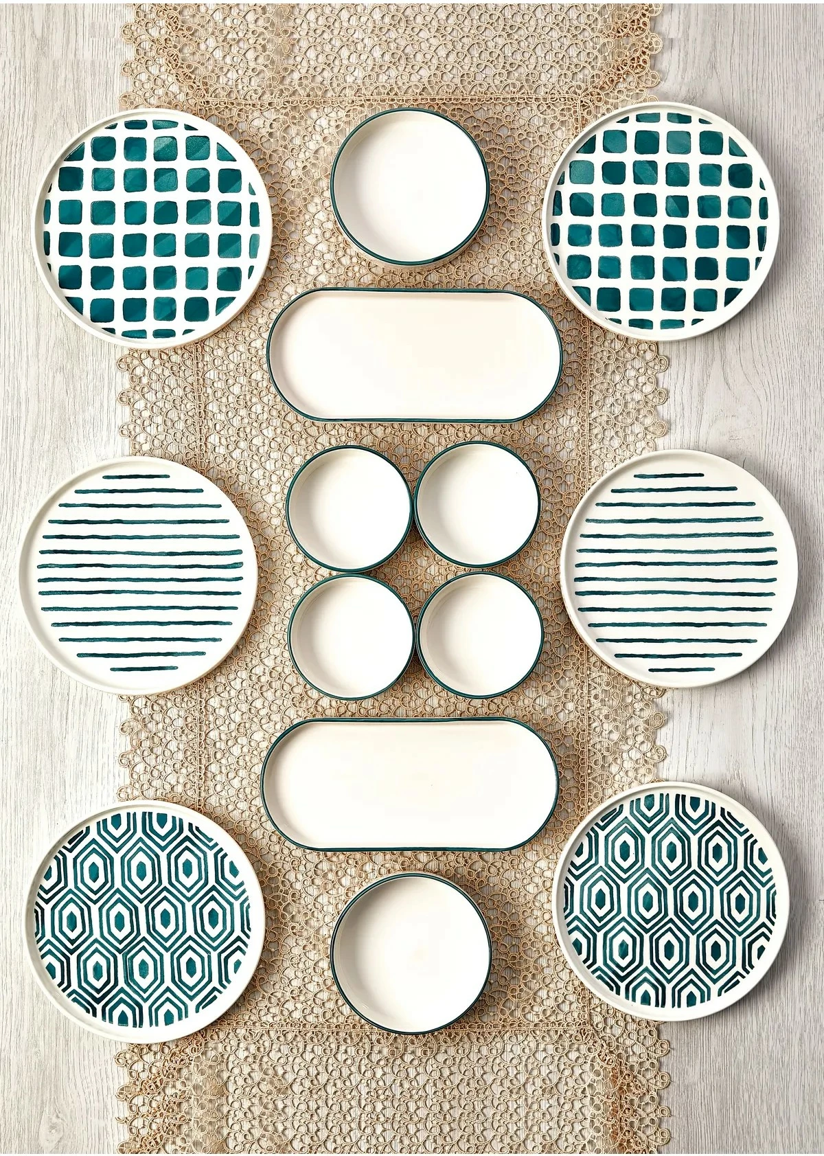 Set mëngjesi 14 pjesësh Hermia, MCH10862