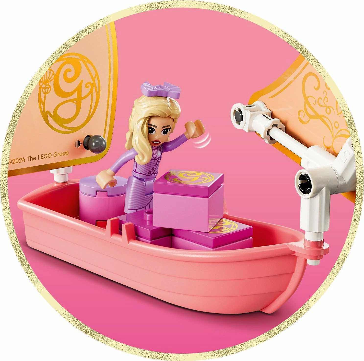 Set ndërtimi LEGO Wicked Glinda, Elphaba dhe Nessarose në Shiz University 75681, 304 copë, 7+