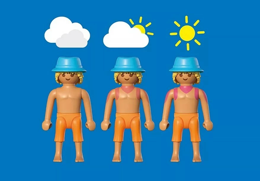 Set lodrash Playmobil My Life 71908 me figura dhe aksesorë plazhi, plastikë