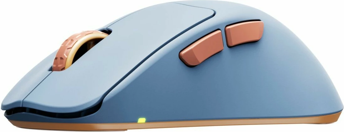 Maus CHERRY XTRFY M64 Wireless, 26000 DPI, Blu, Kafe, Turquoise
