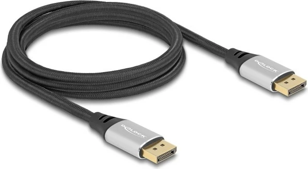 Kabllo DisplayPort DeLOCK 16K 60Hz 2m argjendtë