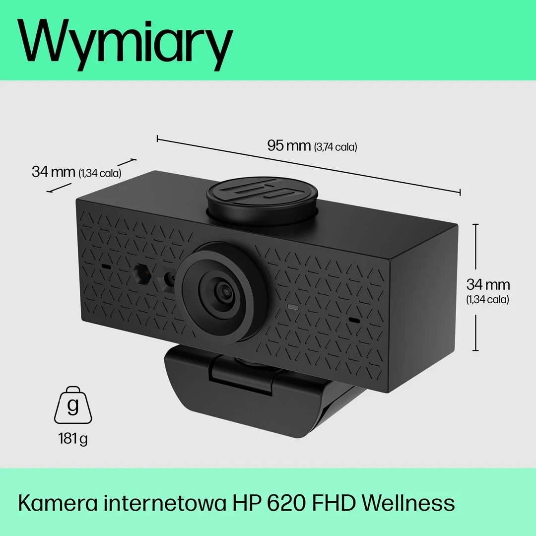 Ueb kamerë HP 620, FHD,1080p, e zezë 