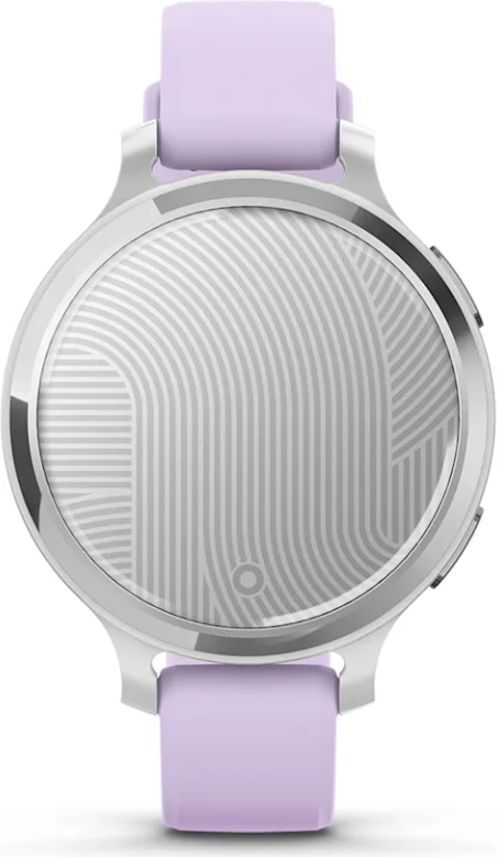 Smartwatch Garmin Lily® 2 Active – Silver with Purple Jasmine Silicone Strap