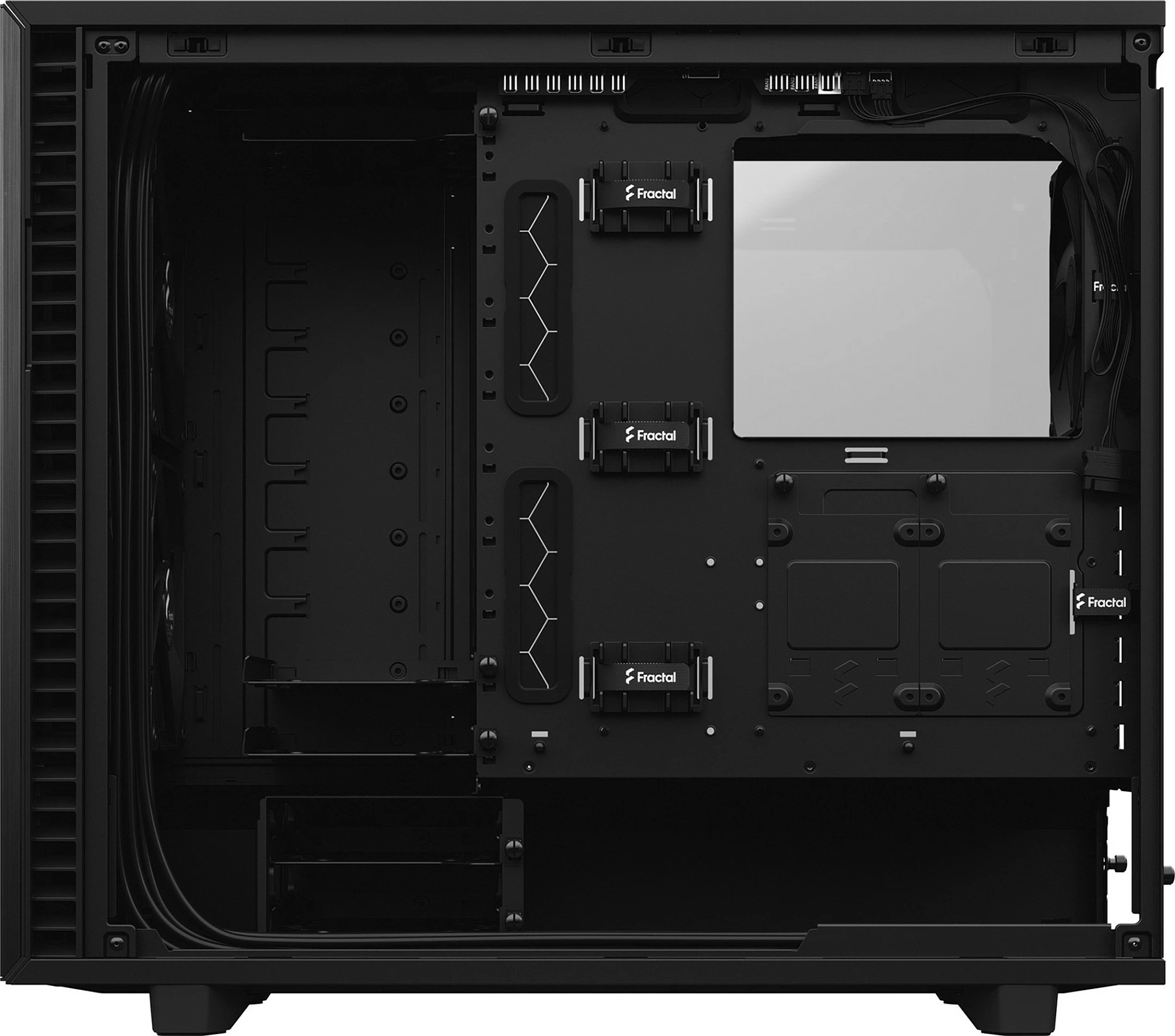 Kasë Fractal Design Define 7, Midi Tower, ATX, EATX, micro ATX, Micro-ITX, e zezë