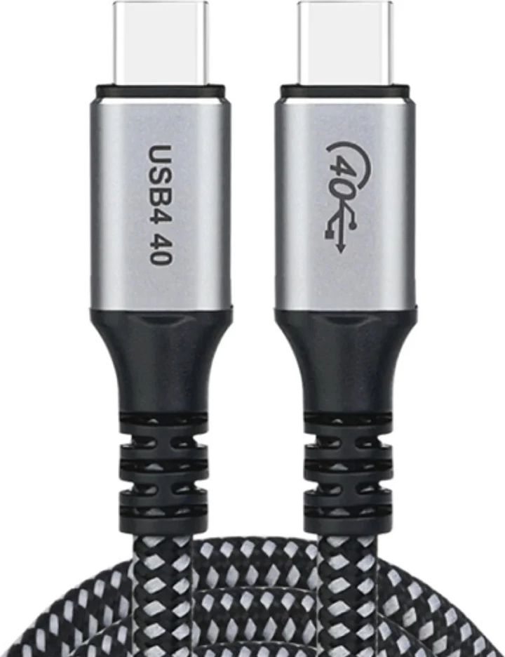 Kabllo USB-C në USB-C Choetech XCC-1040, 1.2m, 240W, 8K 60Hz, e zezë