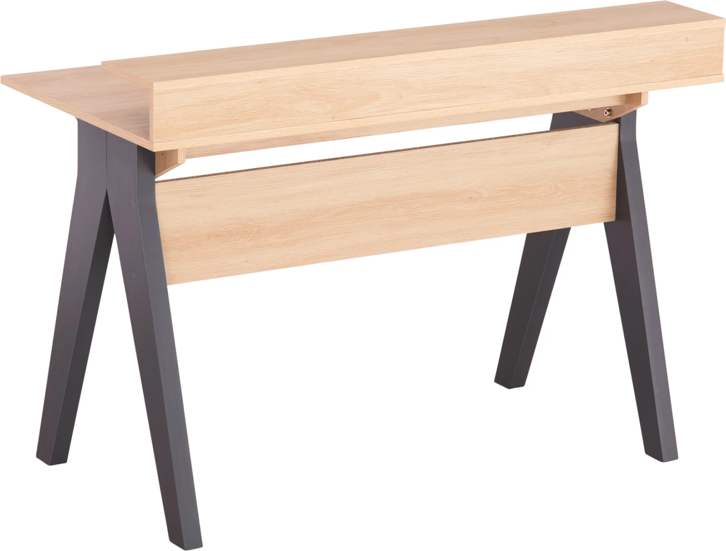 Sipërfaqe Tavoline REXIN FH18290 melamine, ngjyrë sonama-gri, 120x19-59x75-85.5H cm