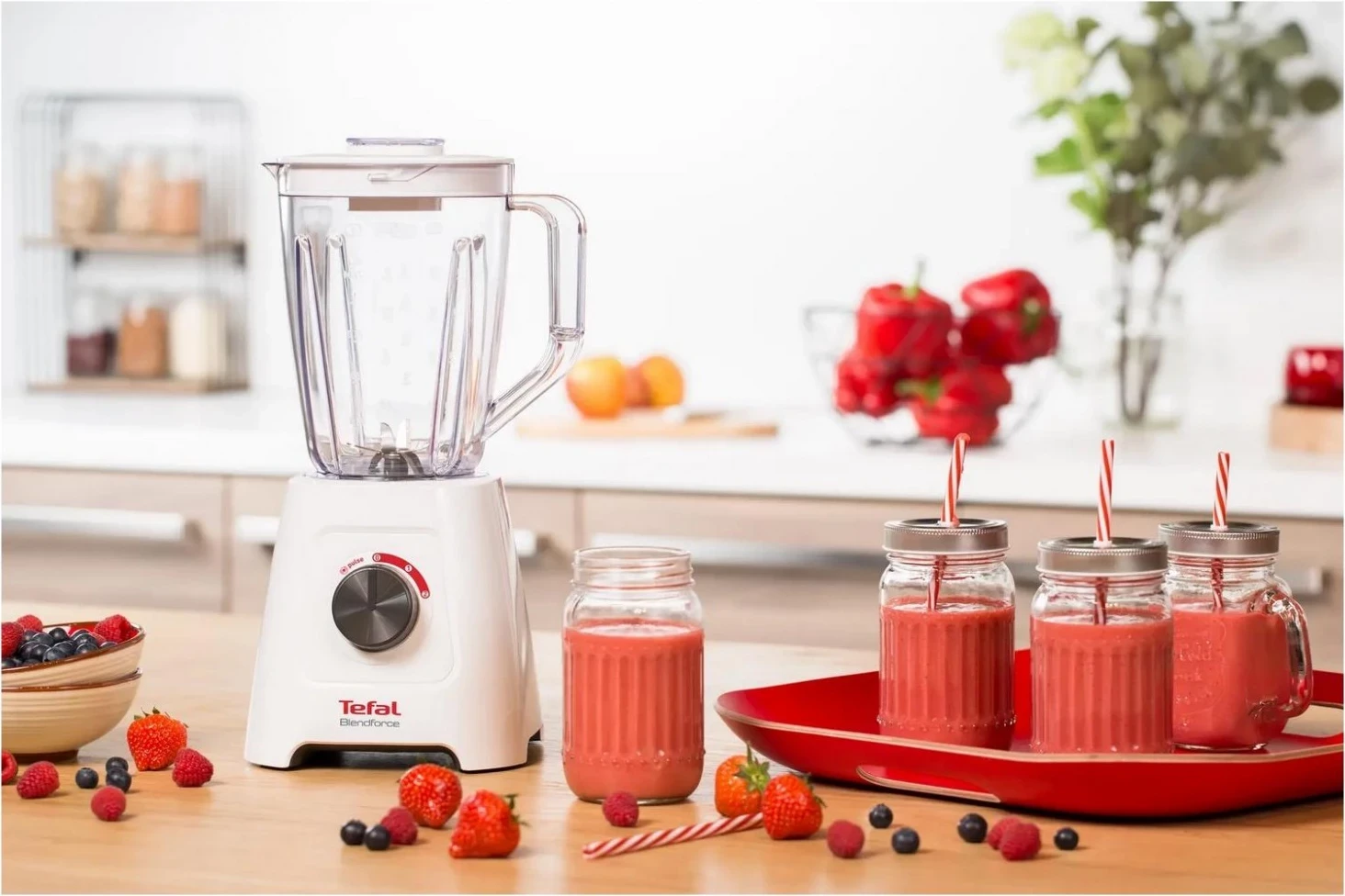Blender Tefal BL420131, bardhë