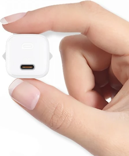 Karikues murit AUKEY PA-B1 Omnia Mini, 20W, 1x USB-C, i bardhë