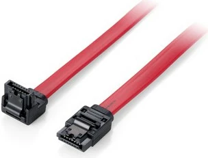 Kabllo SATA III Equip 1m, 7-pin, mashkull/mashkull, kuqe
