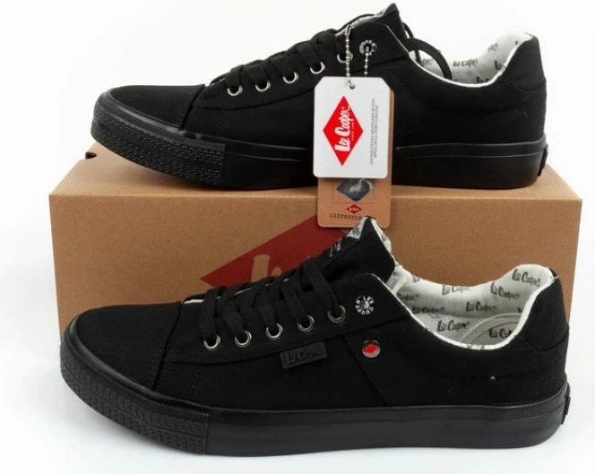 Këpucë për meshkuj Lee Cooper, të zeza