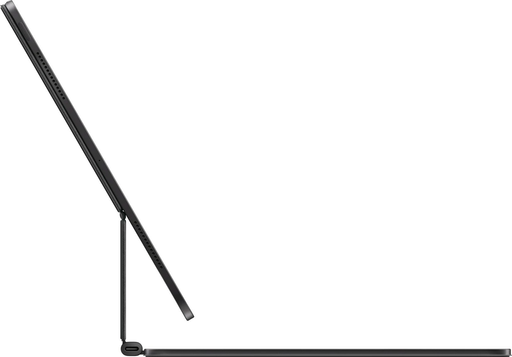 Tastaturë Apple Magic për iPad Pro 13-inch (M4) - Gjermanisht - E zezë, QWERTZ, Gjermanisht, Trackpad, Scissor key switch, 1 mm, Apple