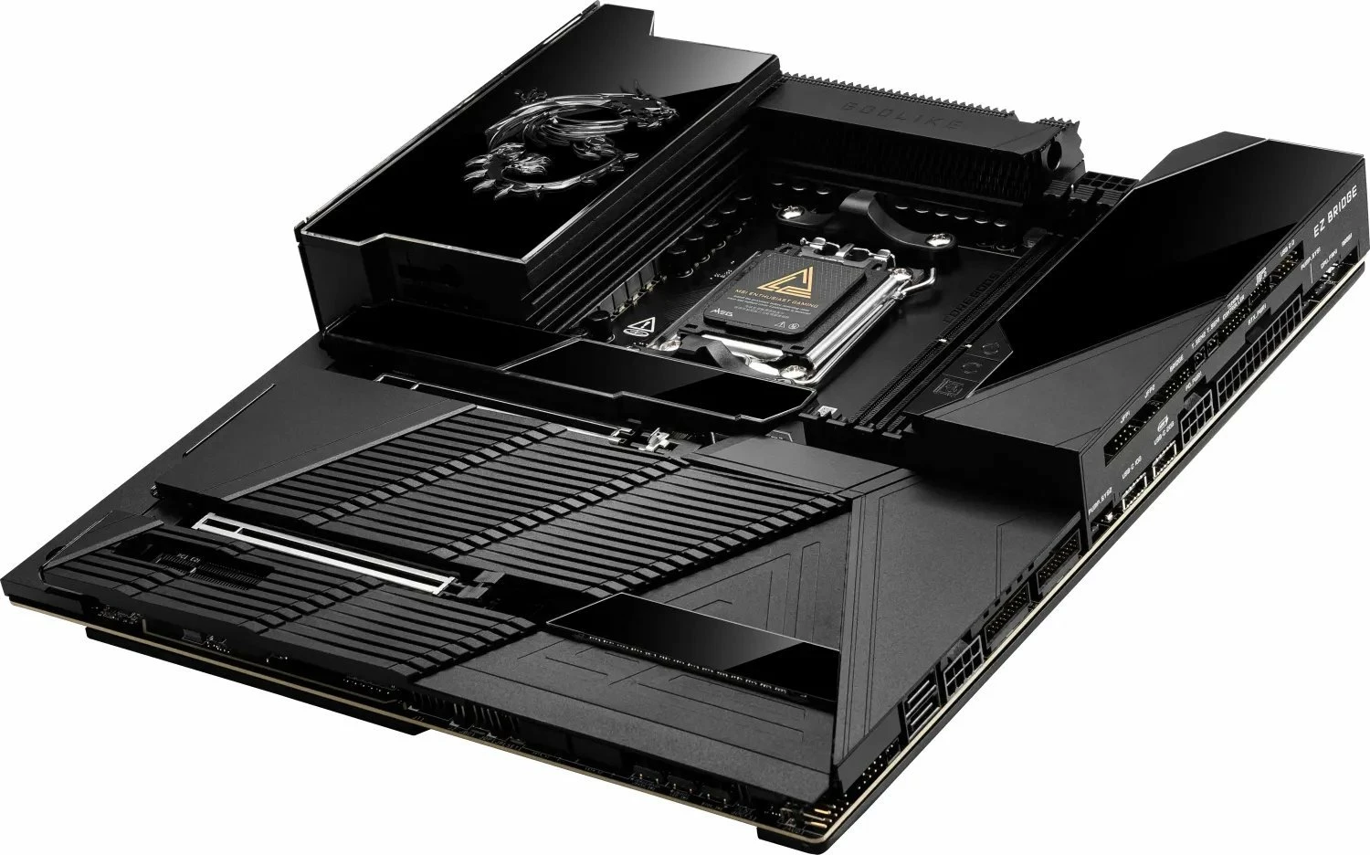 Pllakë amë MSI MEG X870E GODLIKE E-ATX, 256GB RAM, WiFi, Bluetooth, USB4, e zezë, set me antenë WiFi + 4 kabllo SATA + vida M.2 + pendrive