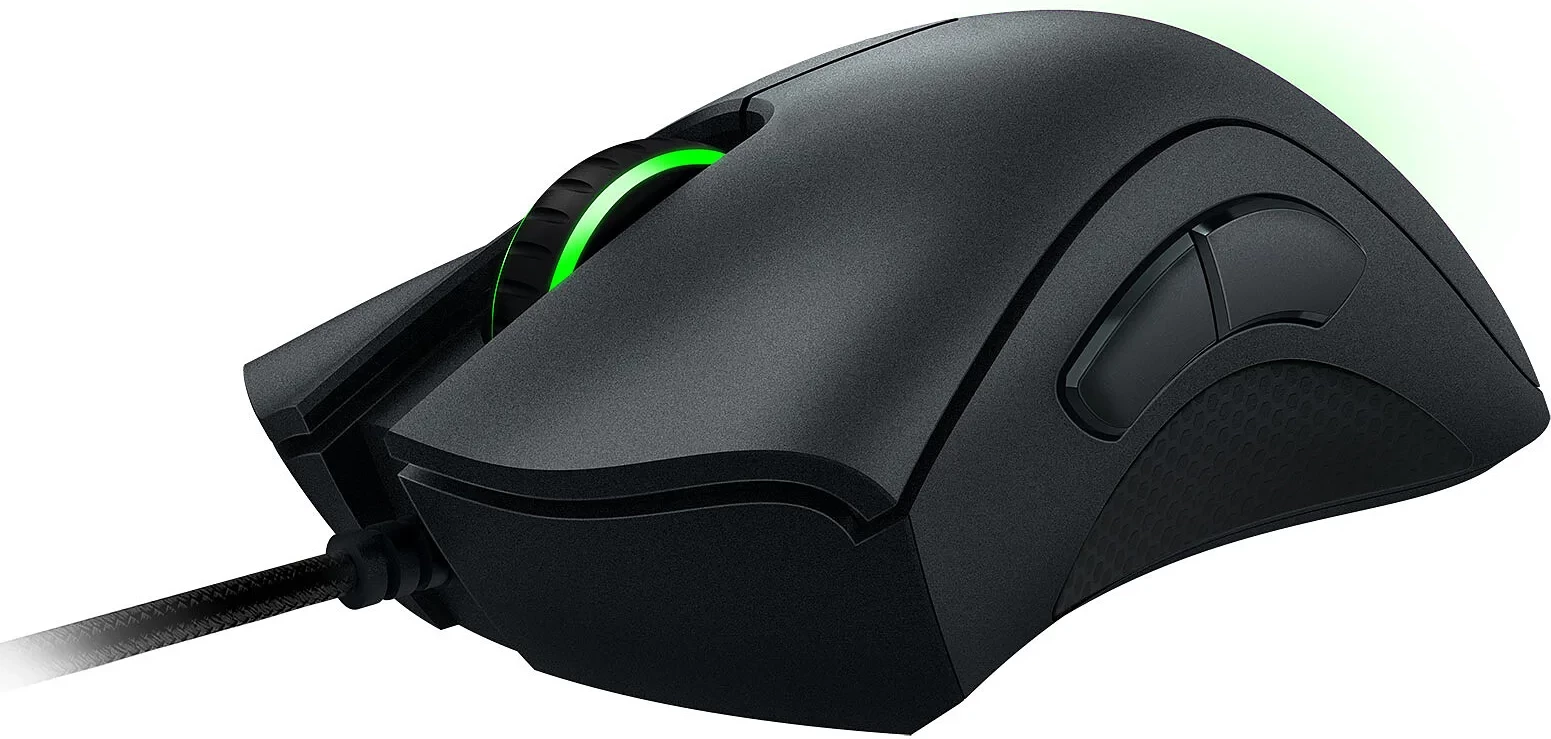 Maus gaming Razer DeathAdder Essential 6400 DPI, 6 butona, USB me kabëll, RGB, i zi