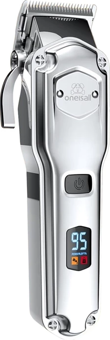 Makinë rroje për kafshë Oneisall RFC-676 PRO, pa kabllo, metalike