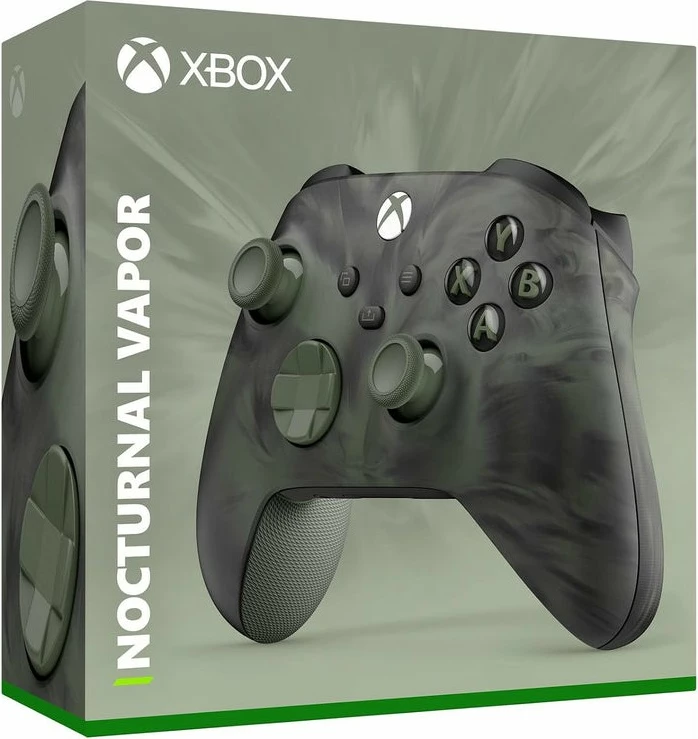 Gamepad Microsoft QAU-00104, Android, PC, Xbox One, Xbox Series S, Xbox Series X, iOS, i zi, i gjelbër
